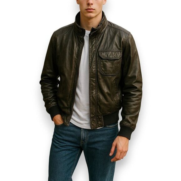 COCKPIT USA Bomber Jacket Military Pilot Aviator - Picture 12 of 12